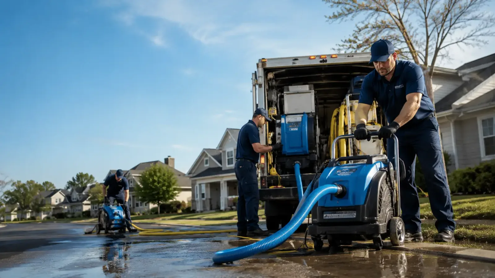 Flood Damage Cleanup in Winifrede, WV